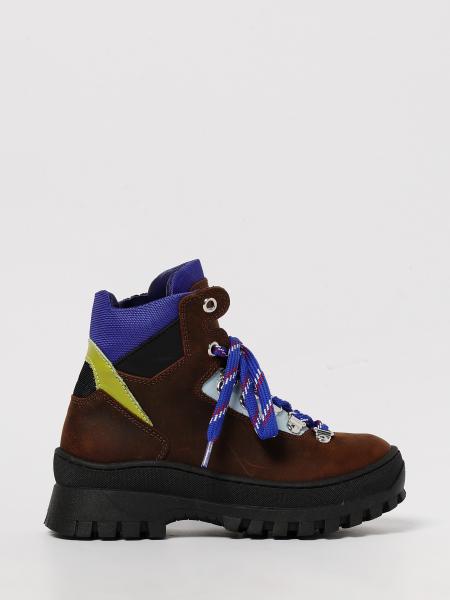 Stivaletto Hiking Marni in camoscio