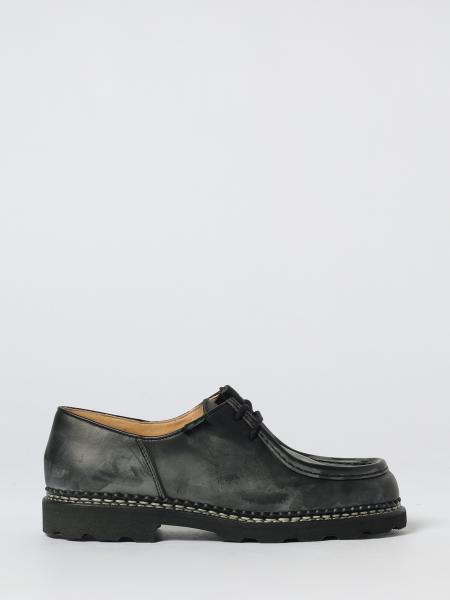 Michael Used Leather Derby Shoes Paraboot