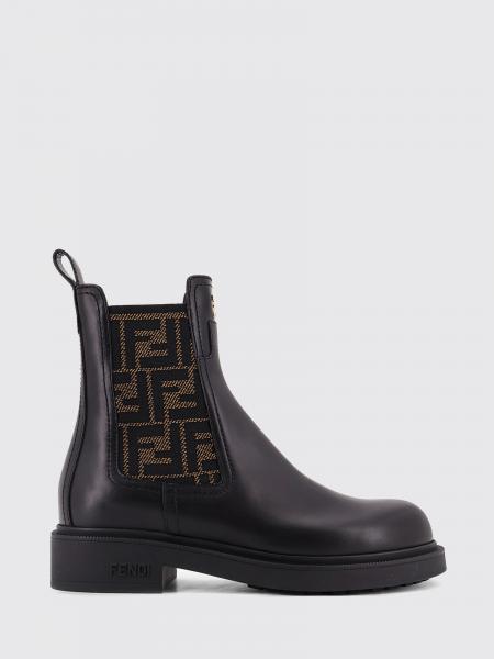 Flache stiefeletten damen Fendi
