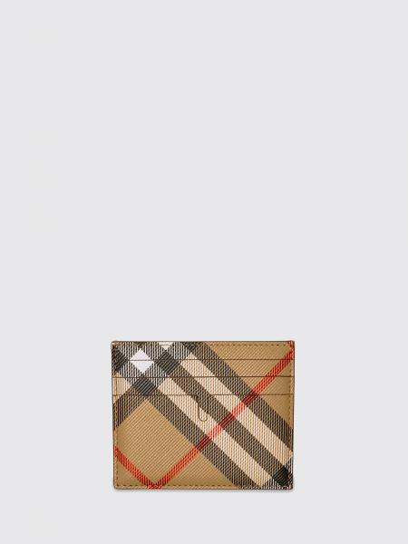 Burberry Organizer Wallet グラフィティ レザー Burberry Unisex 