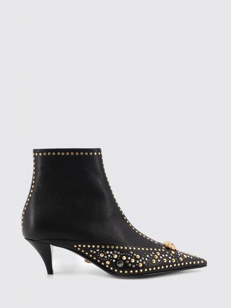 Flat ankle boot woman Versace