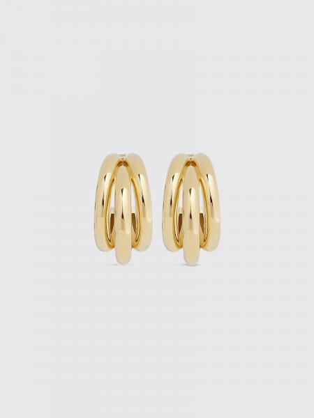 Rabanne Duo Earrings + Ear Cuff Set in Brass