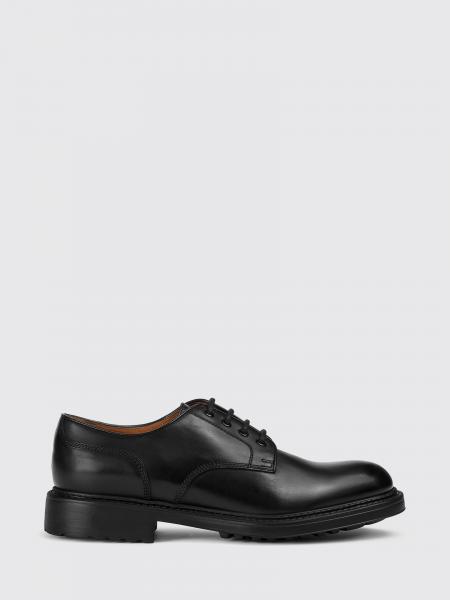 Doucal's Leather Derby Shoes