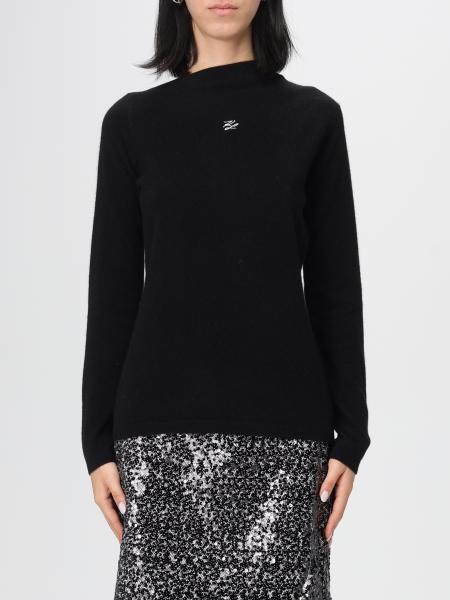 Asymmetric Cashmere Sweater Karl Lagerfeld