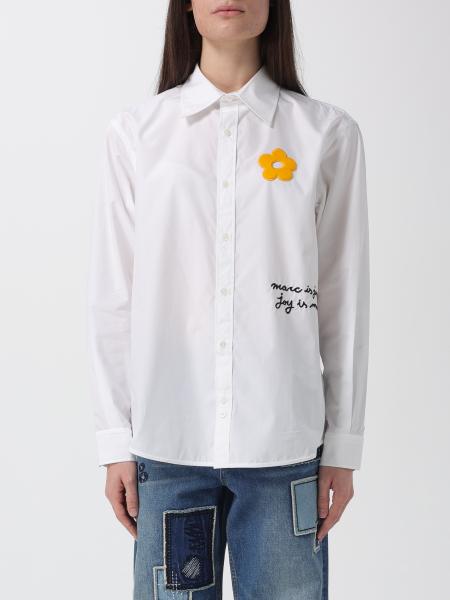 Cotton Shirt with Logo Marc Jacobs