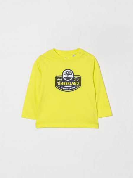 T-shirt in cotone con logo Timberland
