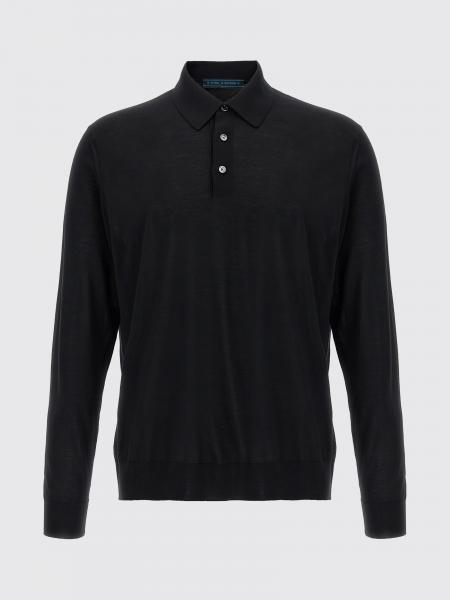 Polo in maglia di lana Kiton