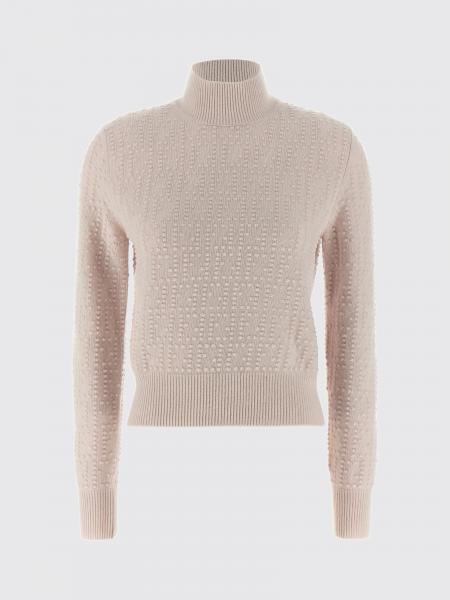 Wool and Cashmere Turtleneck Sweater FF Fendi