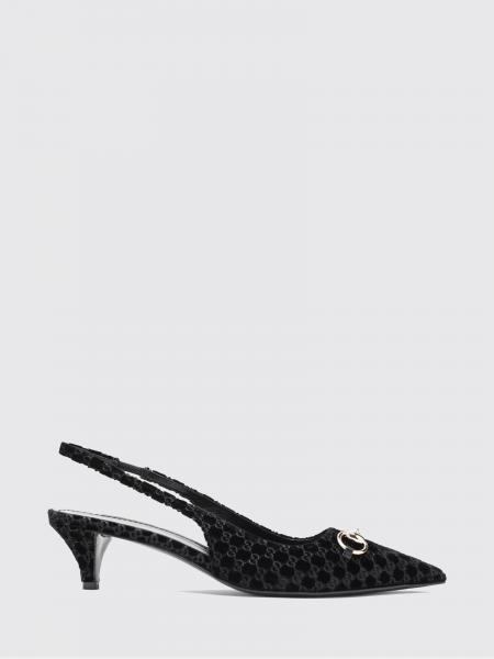 Sandales plates femme Gucci