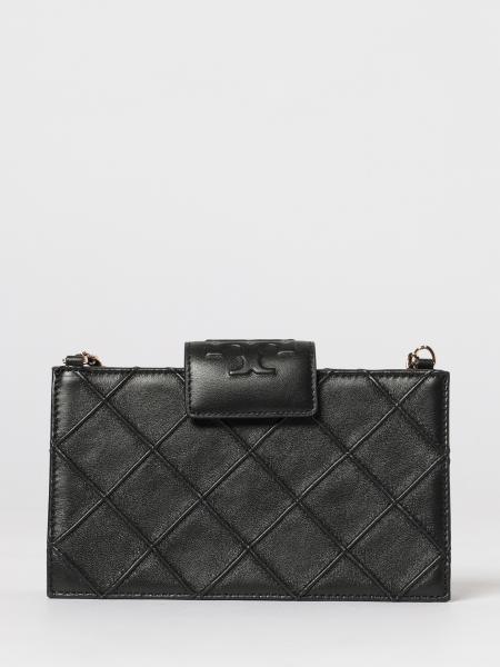 Tory Burch Fleming Quilted Nappa Leather Wallet Bag