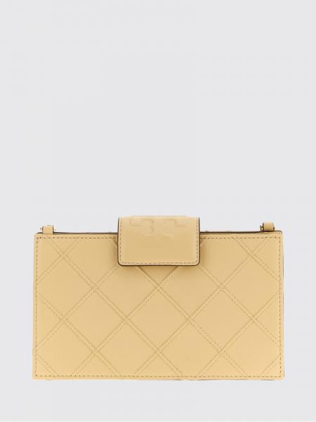 Tory Burch Fleming Quilted Nappa Leather Wallet Bag