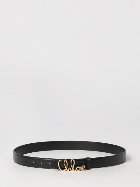 Chloé 아이코닉 가죽 벨트