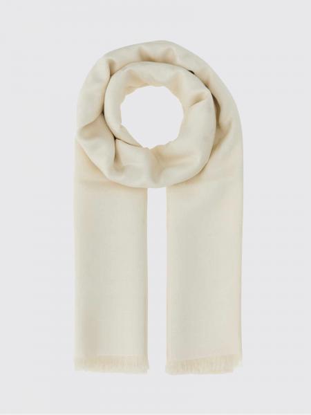 Scialle Gucci in lana e seta con motivo monogram