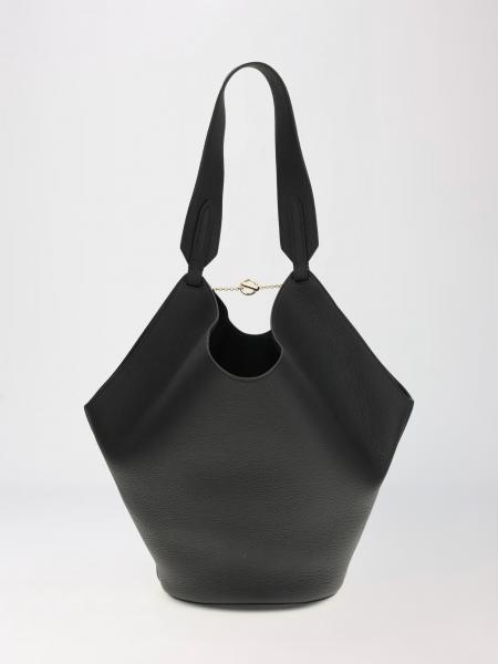 Khaite Lotus Grained Leather Bag