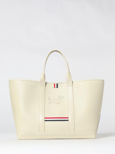 Medium Tool Grained Leather Bag Thom Browne