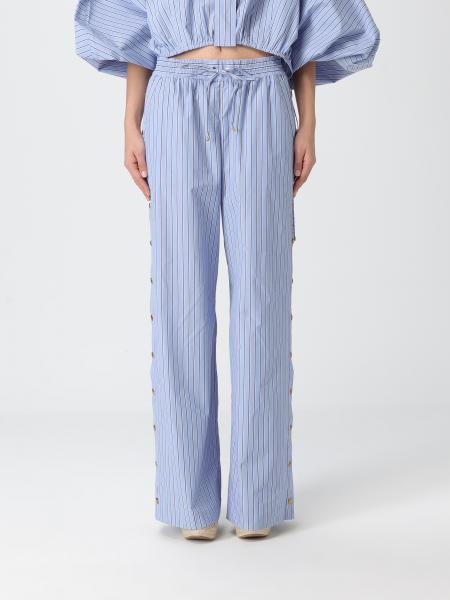 Zimmermann ストライプコットンブレンドパンツ