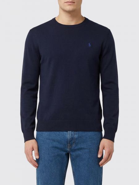 Pull en coton Pima avec logo Pony Polo Ralph Lauren