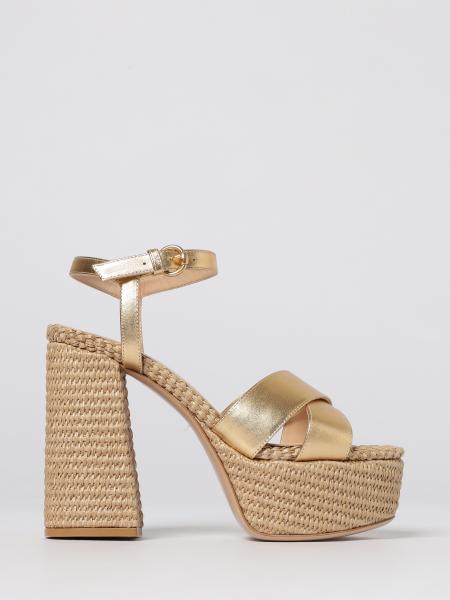 Bebe Laminated Nappa Sandals Gianvito Rossi