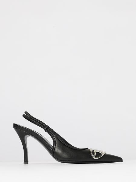 D-Venus Nappa Slingback Pumps Diesel