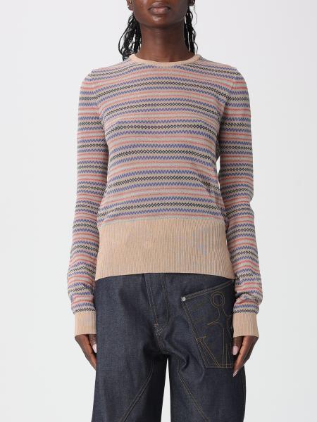 Gestreifter Baumwollpullover Jw Anderson