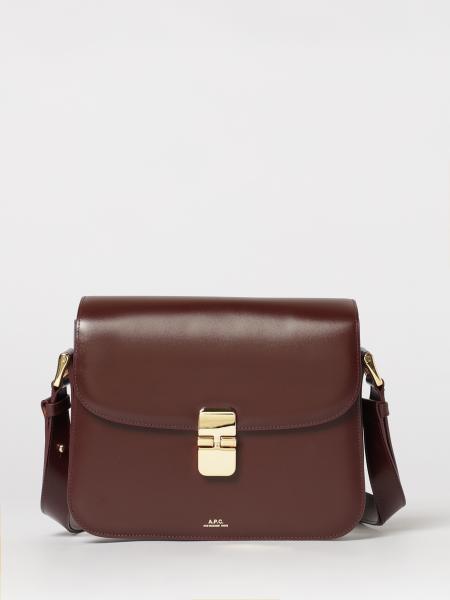 Grace Brushed Leather Bag A.P.C.