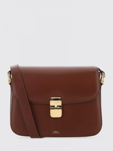 Grace Brushed Leather Bag A.P.C.