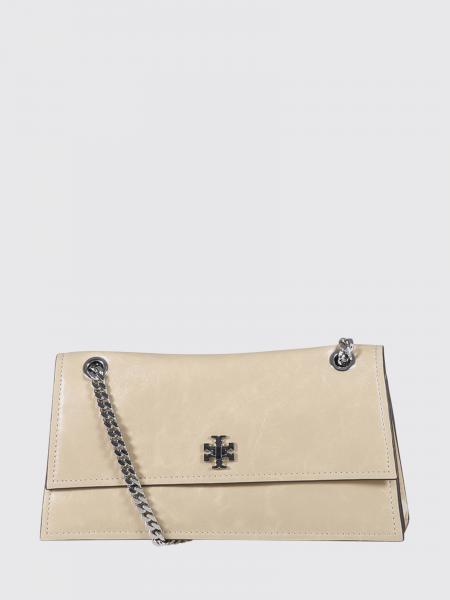 Kira Turnlock Glossy Leather Bag Tory Burch
