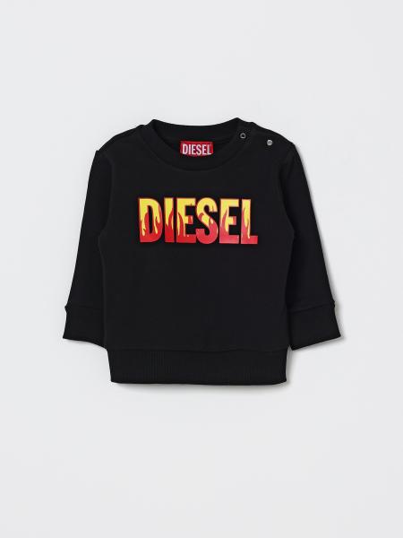 Diesel ロゴ入りコットンクルーネックプルオーバー