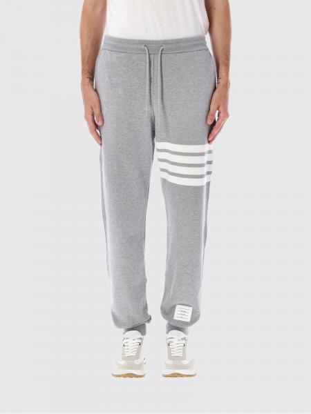 Pantaloni jogging in cotone 4-bar Thom Browne