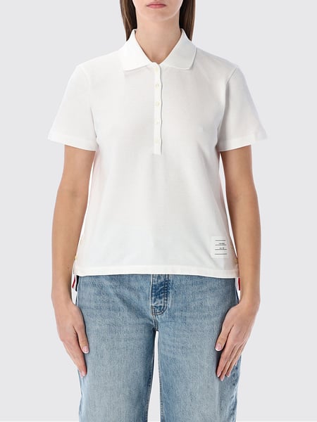 4-Bar Cotton Polo Thom Browne