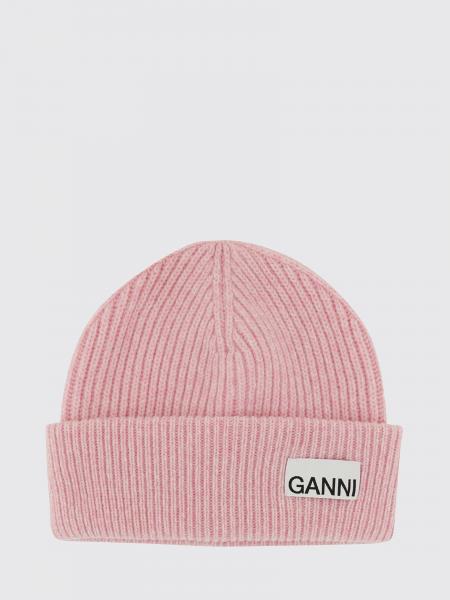 Ganni Recycled Wool Blend Beanie Hat