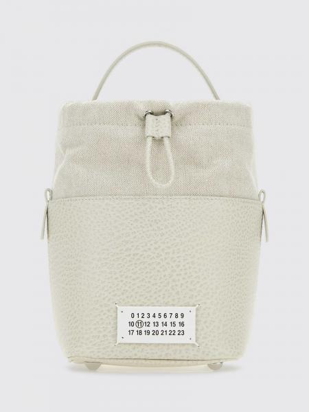 Bolso cubo 5AC Mini Maison Margiela de piel granulada