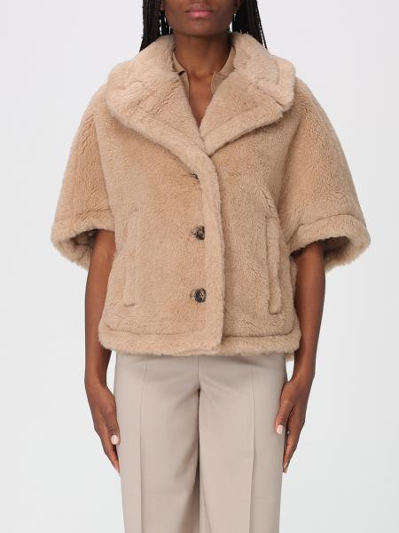 Alpaca and Cashmere Fur Coat Max Mara