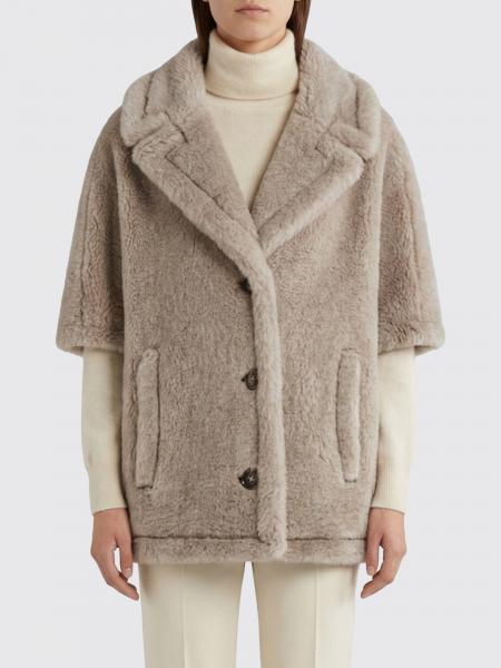 Alpaca and Cashmere Fur Coat Max Mara