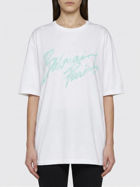 Cotton T-Shirts with Balmain Logo