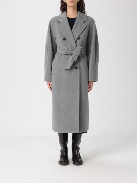 Double Breasted Wool And Cashmere Coat Max Mara