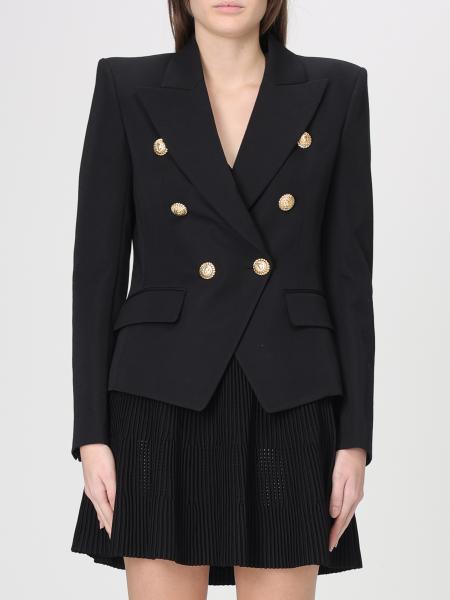 Balmain Double-Breasted Wool Blazer