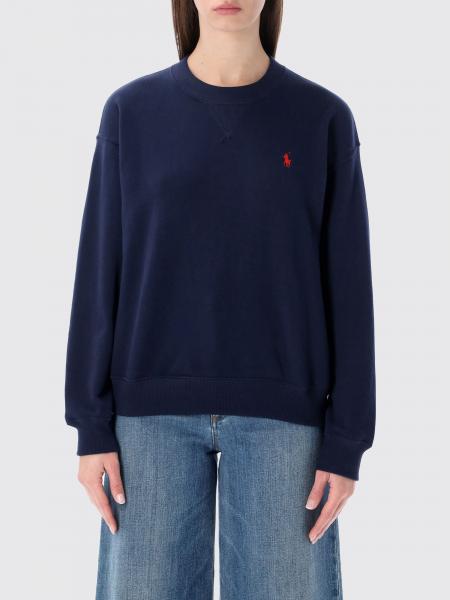 Felpa girocollo Polo Ralph Lauren in misto cotone con logo