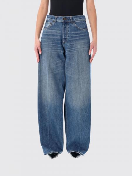 Denim Wide-Leg Jeans Haikure