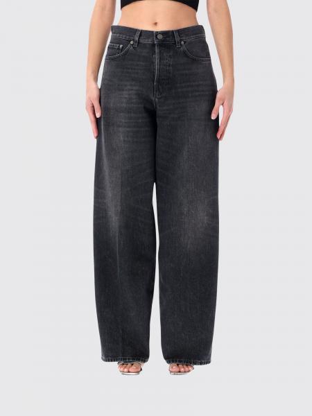 Denim Wide-Leg Jeans Haikure