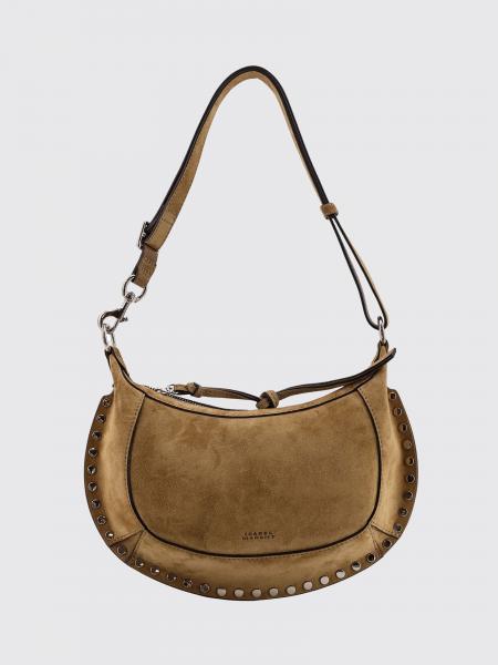 Borsa Oskan Moon Isabel Marant in camoscio