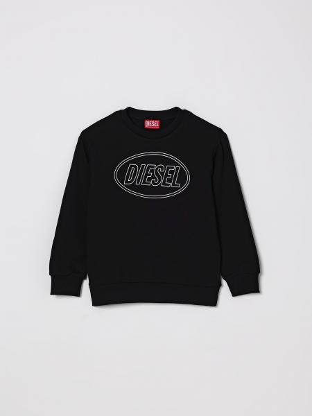 Sudadera Scircle Over de cuello redondo de algodón Diesel