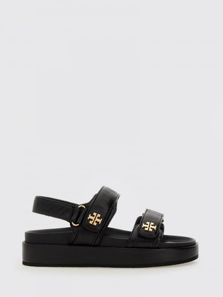 Kira Sport Leather Sandals Tory Burch