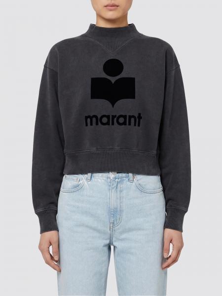 Sudadera Moby Isabel Marant Etoile de algodón con logo