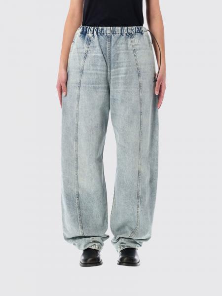 Wide-Leg Cotton Denim Jeans Haikure