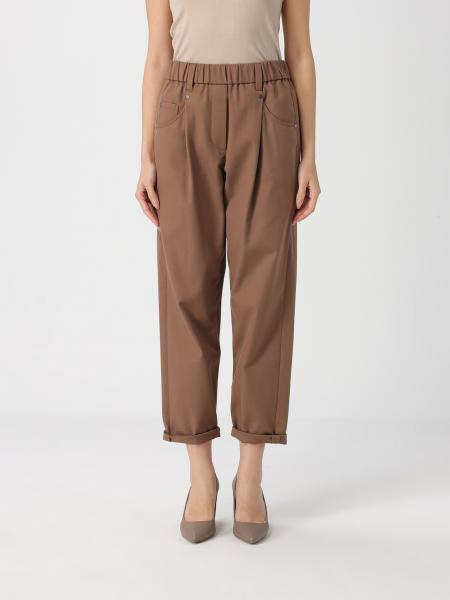Brunello Cucinelli ストレッチコットン クロップドパンツ