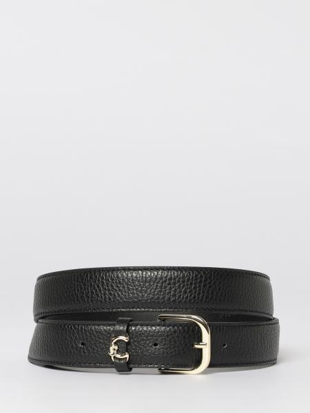 Hammered Leather Belt Coccinelle