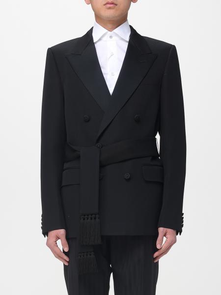 Virgin Wool Double-Breasted Blazer Valentino