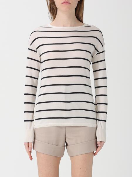 Striped Cashmere and Silk Pullover Max Mara