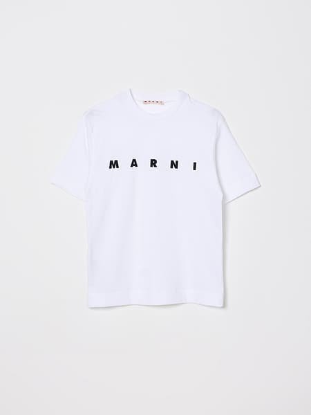 Marni Cotton T-Shirt with Logo